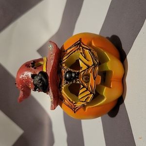 Ceramic light up pumpkin